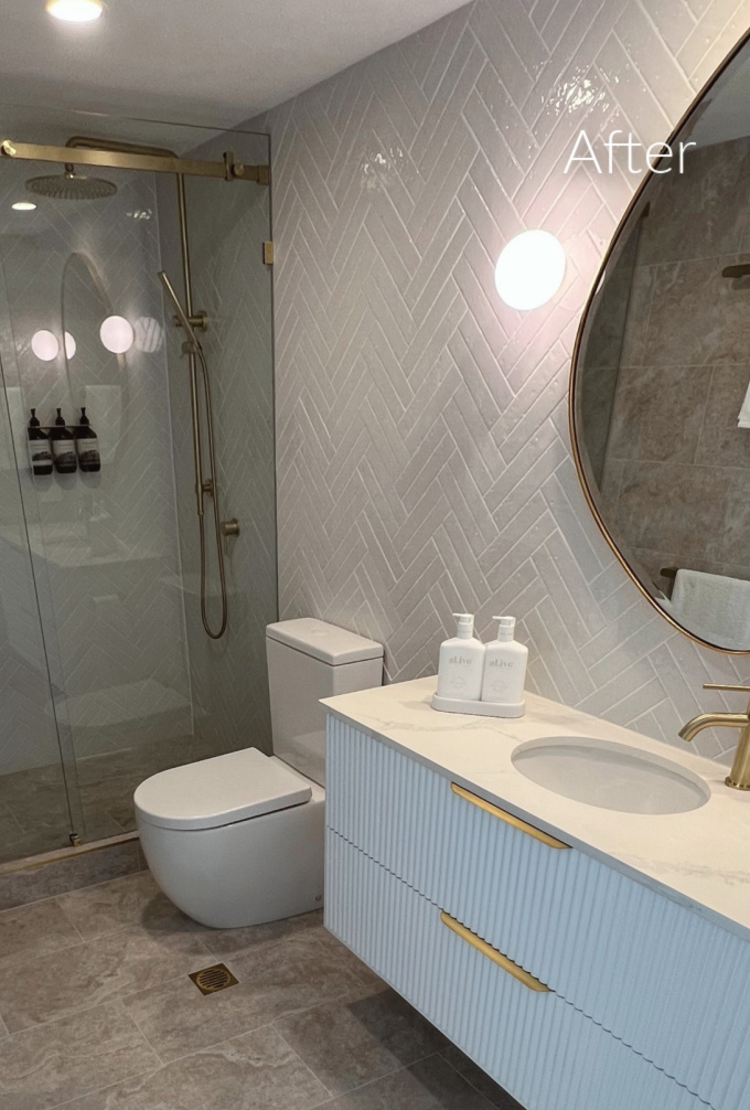 3133 Bathroom after 680x1006 refurbished cabinet doors