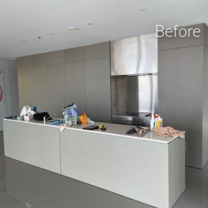 Kitchen cabinet door refinishing Gold Coast