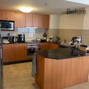 Kitchen cabinet refinishing Gold Coast