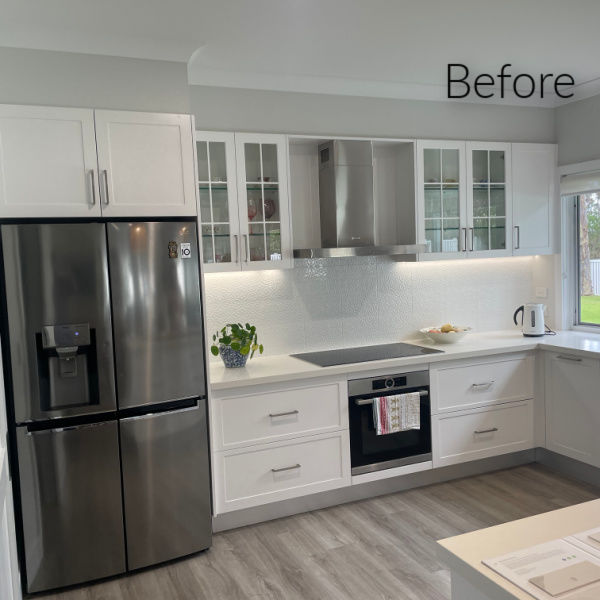 Kitchen cupboard refinishing Gold Coast